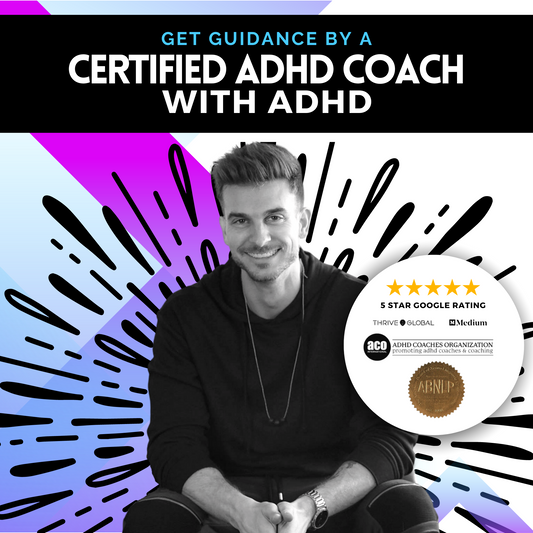 1:1 ADHD Coaching Consultation: Free 30 Min Virtual Coffee w/Nic